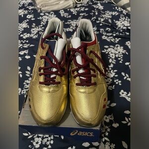 Asics Gel Lyte III x Ronnie Feig x Kith. USA Gold size 7.5